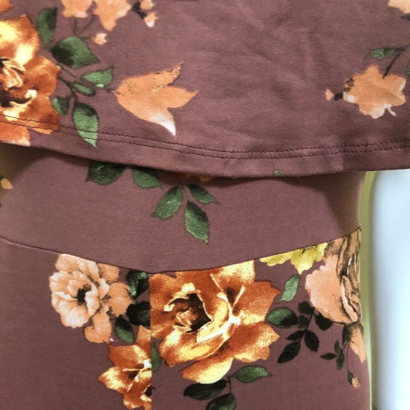 Strapless Rose Floral Jumpsuit - Picture 2 of 3